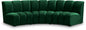 Infinity - 3 Piece Velvet Modular Sectional