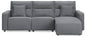 Modmax II - Reclining Sectional - Salt And Pepper