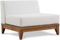 Rio - Armless Chair - Off White