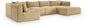 Shaggy - 5 Piece Modular U-Shaped Sectional
