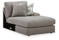 Lindon - RAF Corner Chaise - Smoke