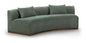 Avanti - 104" Chenille Fabric Upholstered Sofa