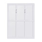 Queen Murphy Bed, Foldable Wall Bed, Space Saving Design For Bedrooms - White
