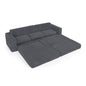 Modern Minimalist L Shape Modular Sectional Sofa, Couch
