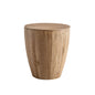 Vintage Style Barrel Coffee Table With Storage