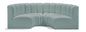 Arc - Faux Leather 4 Piece U-Shaped Modular Sofa