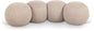 Apollo - Boucle Fabric Bench