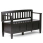Brooklyn - Handcrafted Entryway Storage Bench