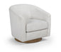 Modra - Performance Fabric Upholstered Swivel Accent Chair