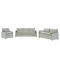 Modern Sofa Set With Double Layer Cushion And Side Storage Pockets