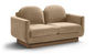 Diviento - Velvet Performance Fabric Upholstered Loveseat