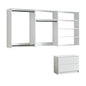 Devi - Wall Mounted Wood Closet System & Modular Units