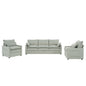 Modern Sofa Set With Double Layer Cushion And Side Storage Pockets