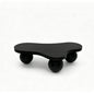 Cloud Shaped Coffee Table & 3 Ball Legs For Living Room - Black