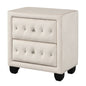 Sophia - 2 Drawer Upholstered Nightstand