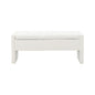 Modern Upholstered Large Bed End Bench With Storage