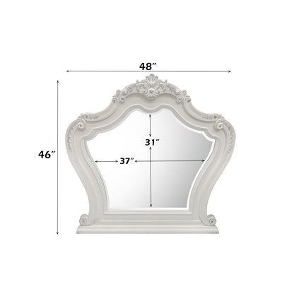Latisha - Mirror - White