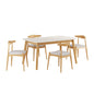 5 Piece Dining Set With Upholstered Chairs