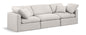 Indulge - Linen 3 Seat Modular Sofa