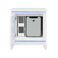 Adalid - Nightstand With Cooler, USB And Speaker - White