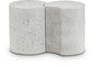 Dimple - End Table - Terazzo Finish