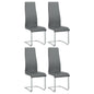 High Back Side Chairs Dining Chairs With Padded Upholstery (Set of 4)