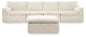 Fannin - 4-Piece Sectional With Ottoman - Ivory