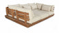 Mirella - 6 Piece Water Resistant Fabric Upholstered Outdoor Patio Modular Sectional
