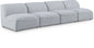 Miramar - 4 Seat Armless Modular Sofa