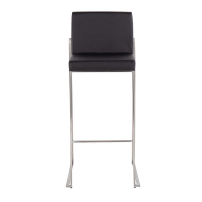 Fuji - Contemporary And Modern Elegance High Back Barstool