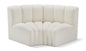 Arc - Faux Leather 2 Piece Modular Sofa