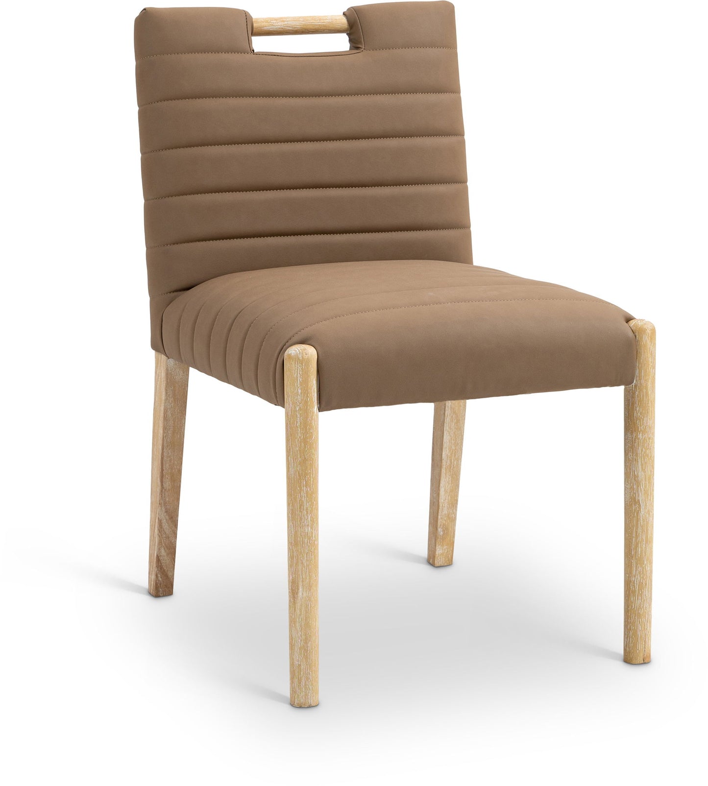Aimee - Dining Side Chair (Set of 2) - Light Brown Legs