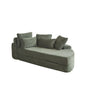 Semi Circular 2 In 1 Sofa Bed With Neck Pillow