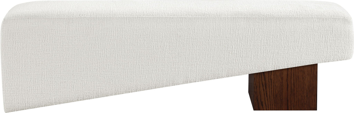 Alora - Bench - Dark Brown Base
