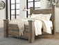Trinell - Queen Poster Rails - Brown