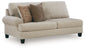 Steelwater Retreat - LAF Sofa - Latte