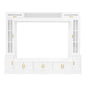 Wall Unit Entertainment Center With Bookshelves For TVs Up To 80"