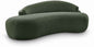Caspian - Chenille Fabric Upholstered Loveseat