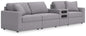 Modmax - Sectional - Granite
