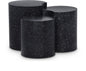 Dimple - 20" 3 Piece Modular End Table - Terazzo Finish