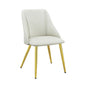 Gaines - Synthetic Leather Side Chair (Set of 2) - White