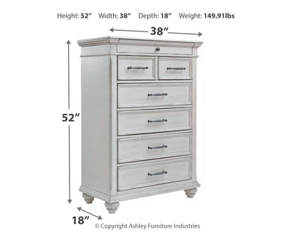 Kanwyn - Chest - Whitewash