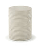 Nobi - Concrete End Table - Taupe