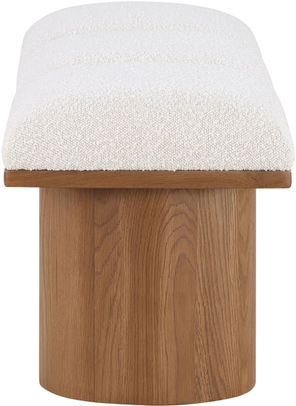 Pavilion - 3 Piece Modular Bench With Brown Base