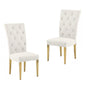 Modern Design Upholstered Dining Chair (Set of 2)