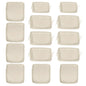 Cushion Covers For 7 Piece Wicker Sectional Sofa, 14 Pack Seat And Back Slipcovers With Zipper