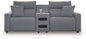 Modmax II - Reclining Sectional - Salt And Pepper