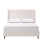 Harper - Tall Headboard Upholstered Bed / High Headboard / Elegant Simplicity / No Box Spring Needed