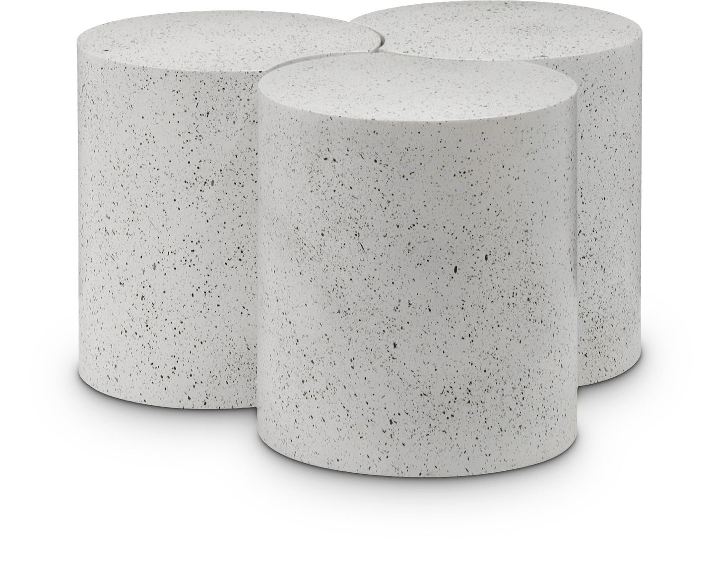 Dimple - 3 Piece Modular Coffee Table - Terazzo Finish