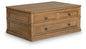 Sharlance - Lift Top Cocktail Table - Light Brown